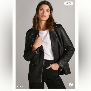 Avec Les Filles Boyfriend Moto Jacket size m